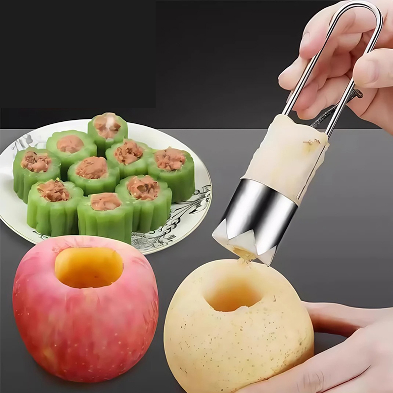 Kitchen Gadgets Tools - Stainless Steel Fruit Core Remover Apple
