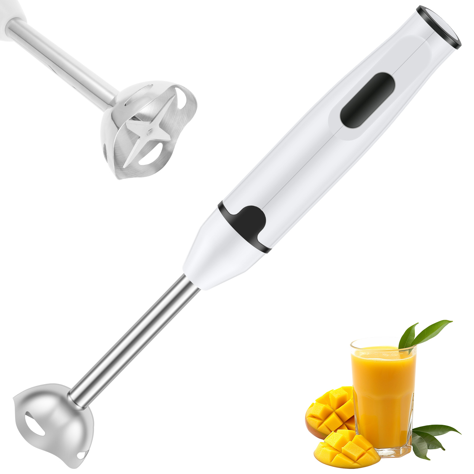 Immersion Blender Stick - Immersion Blender Stainless Steel Household Handheld