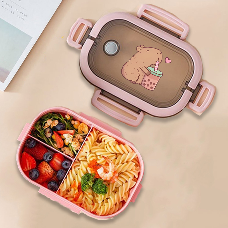Kitchen Gadgets Plus - Capybara Bento Lunch Box Anime Animals
