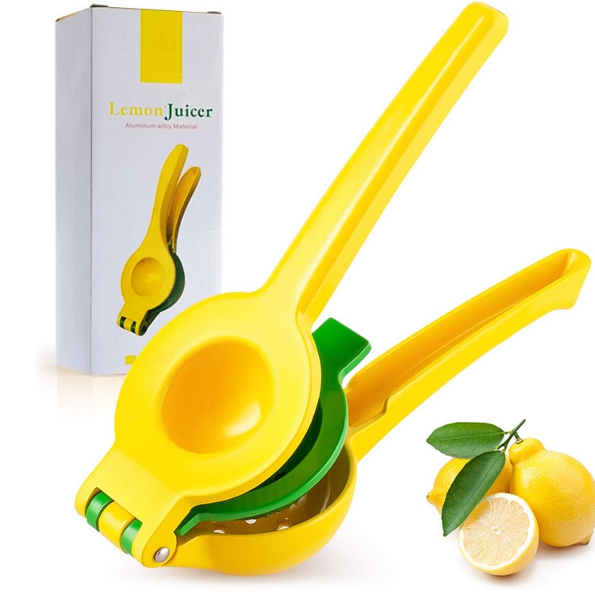 Citrus Lemon Squeezer - Metal Hand Press Citrus Juicer Heavy