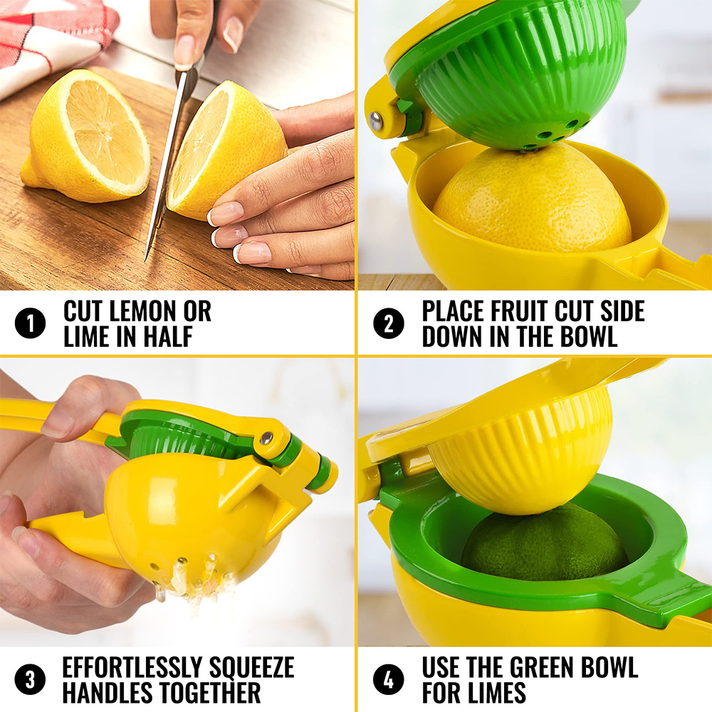 Fresh  Presser Fruit Extractor - Citrus Lemon Squeezer 评论和价格