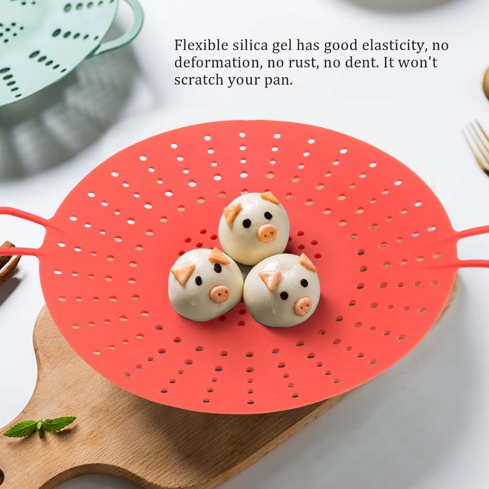 Reusable Silicone Steamer Bask - Silicone Steamer Basket 评论和价格