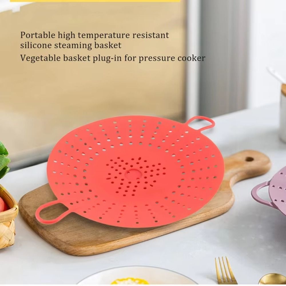 Reusable Silicone Steamer Bask - Silicone Steamer Basket 评论和价格