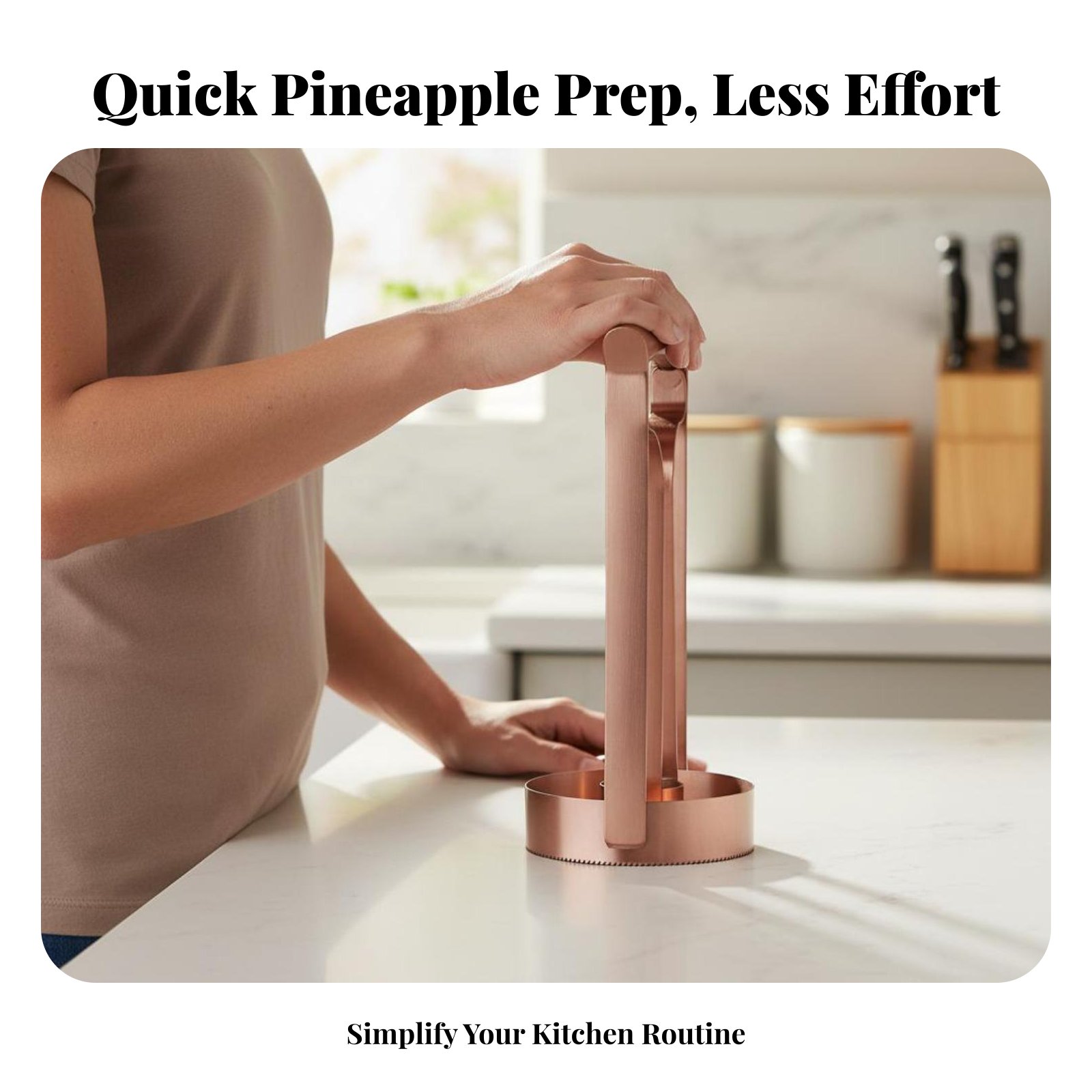 Stainless Steel Pineapple Cutt - Kitchen Gadgets Tools 评论和价格