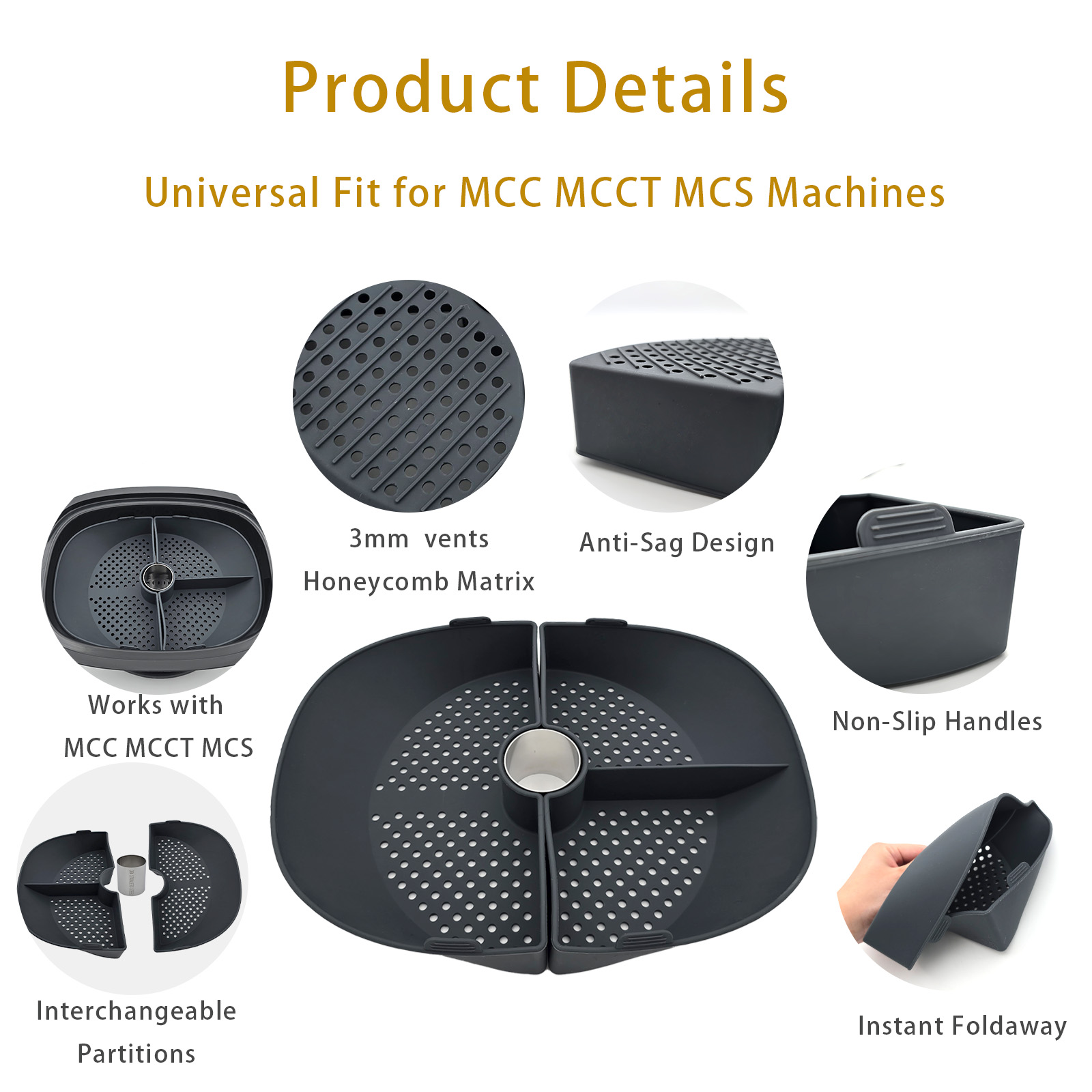 Silicone Steamer Basket Divide - Silicone Steamer Basket 评论和价格