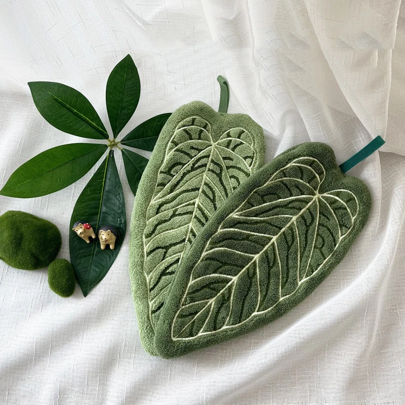 1PC Hot Plant Hand Towel Clean - Kitchen Gadgets Plus 评论和价格