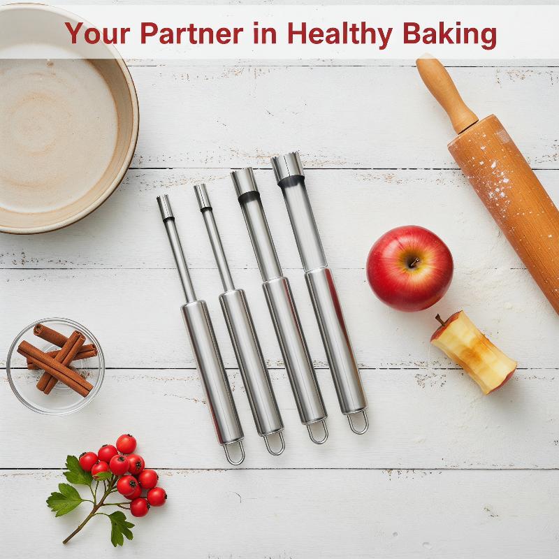 4pcs Fruit Core Remover Cutter - Kitchen Gadgets Tools 评论和价格