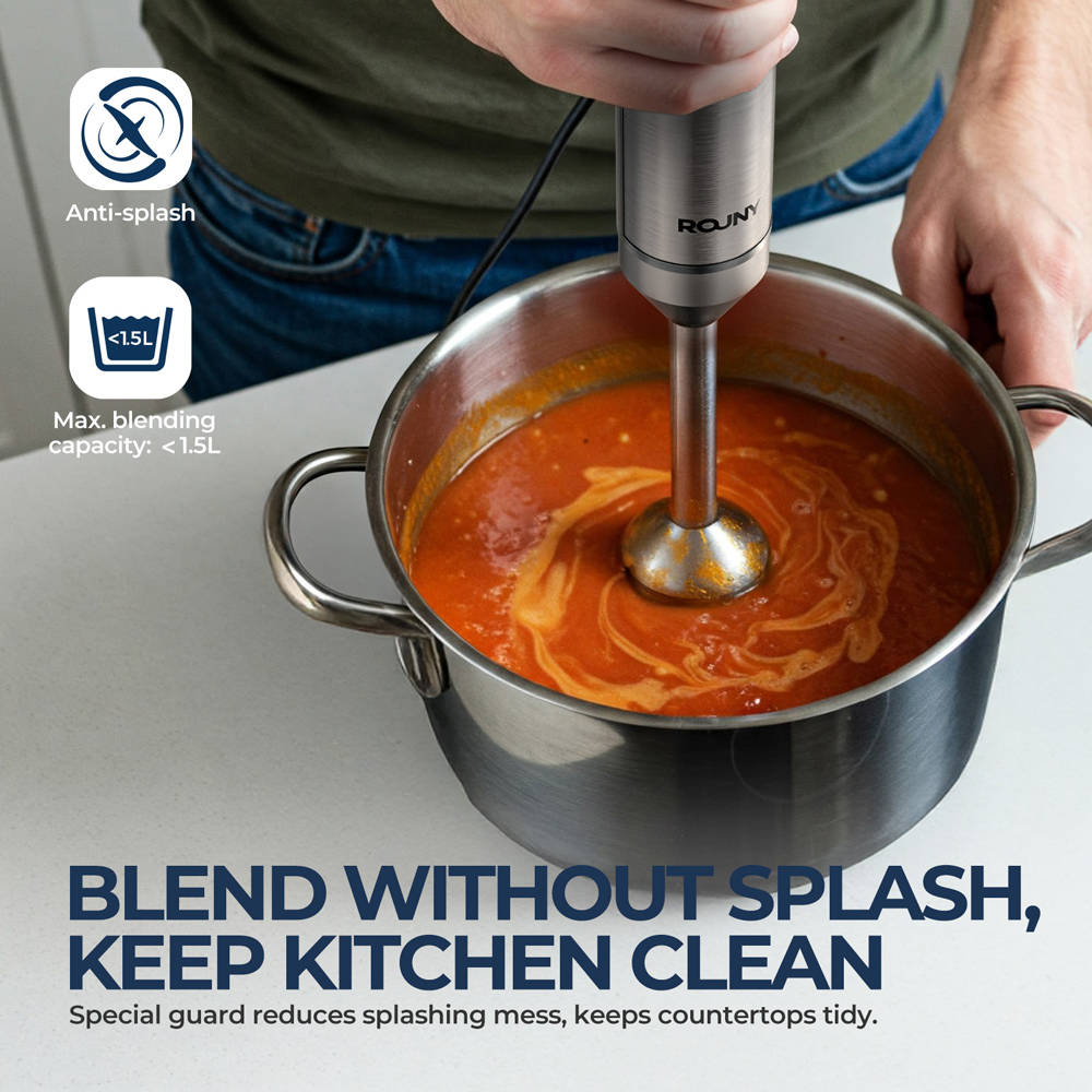 Hand Immersion Blender Powerfu - Immersion Blender Stick 评论和价格