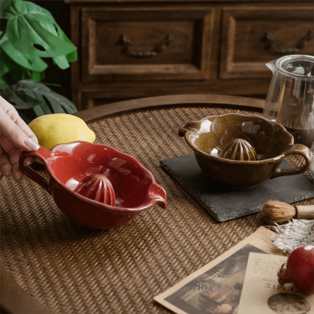 Japanese Ceramic Citrus Juicer - Citrus Lemon Squeezer 评论和价格