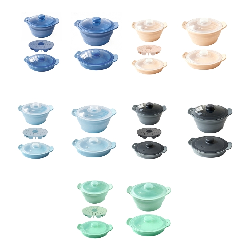 Foldable Silicone Small Steame - Silicone Steamer Basket 评论和价格