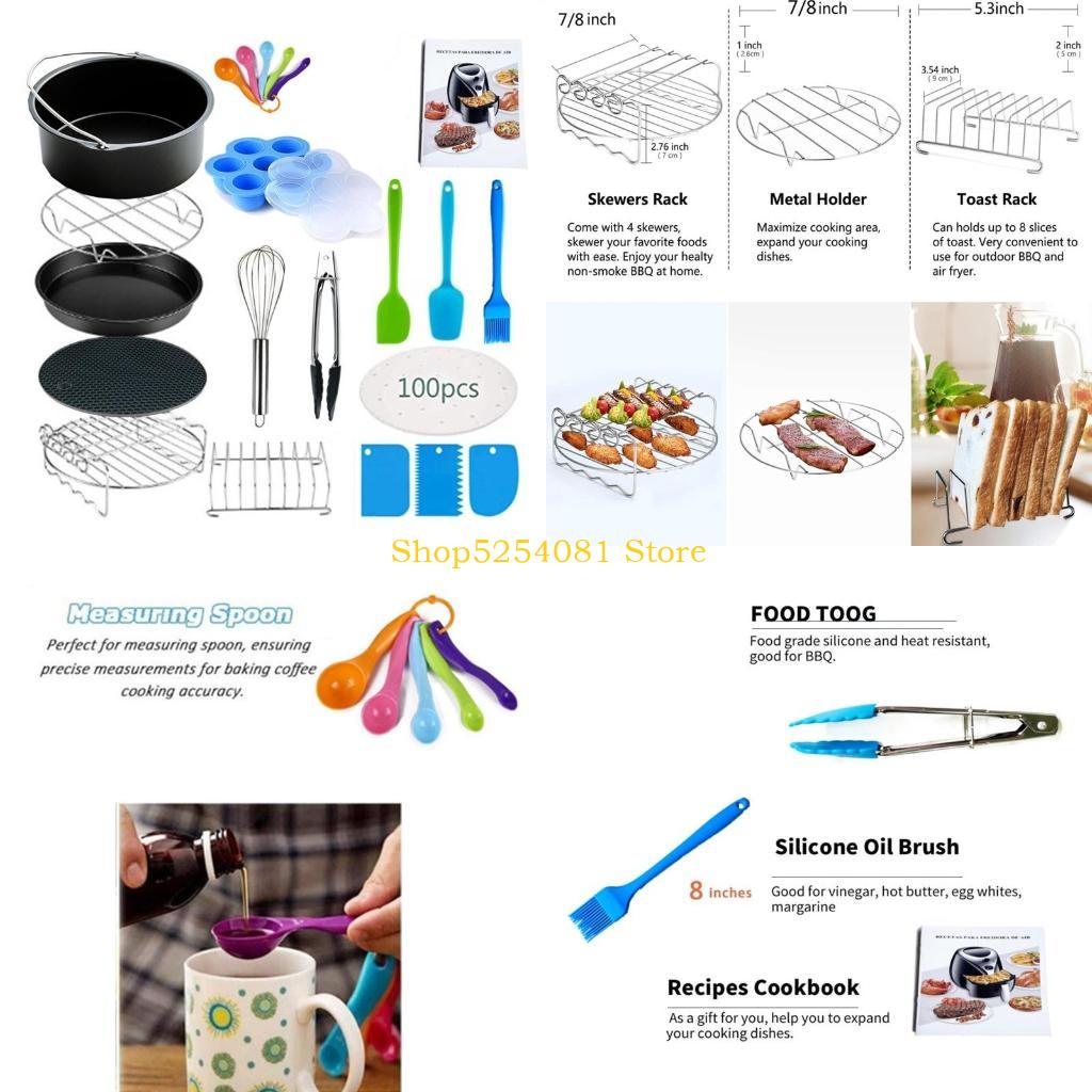 AXYC 17 Pieces  Accessories St - Silicone Steamer Basket 评论和价格
