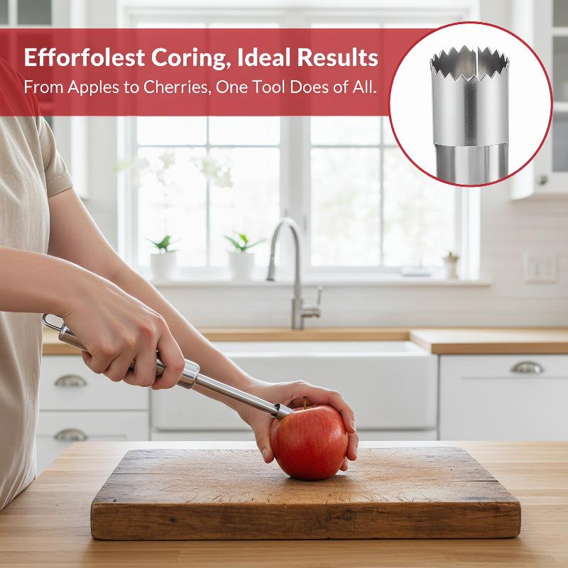 4pcs Fruit Core Remover Cutter - Kitchen Gadgets Tools 评论和价格