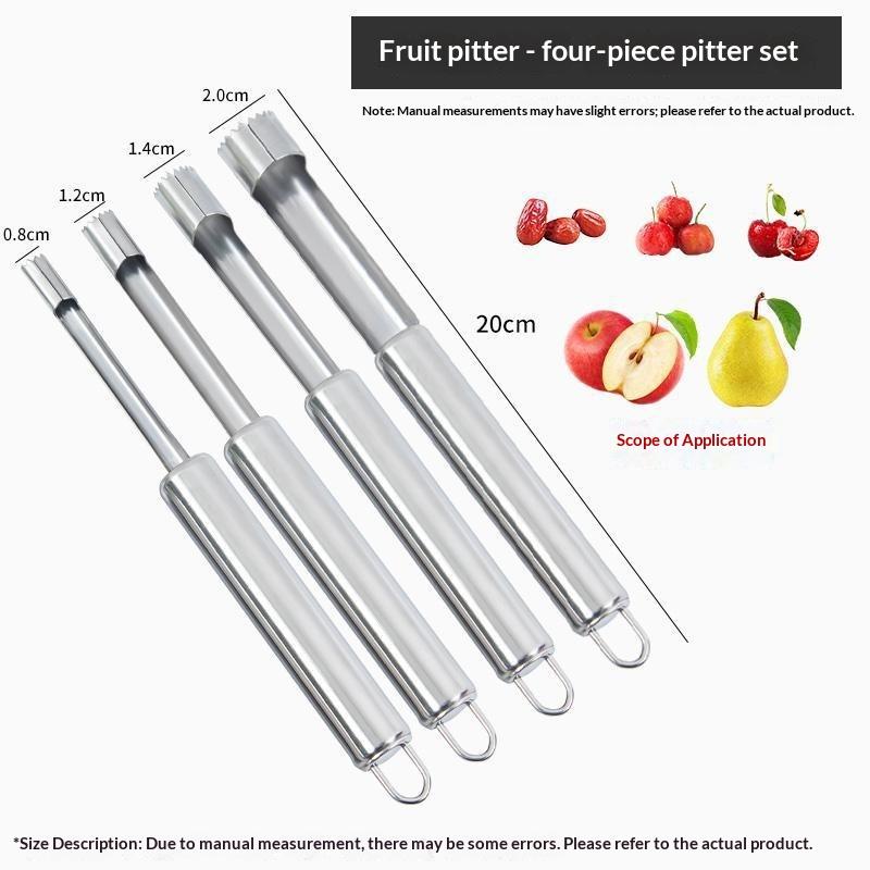 4pcs Fruit Core Remover Cutter - Kitchen Gadgets Tools 评论和价格