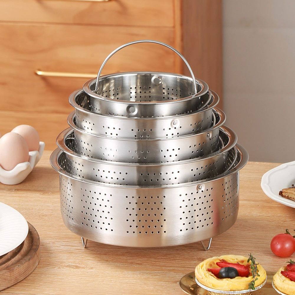 Stainless Steel Food Steamer K - Silicone Steamer Basket 评论和价格