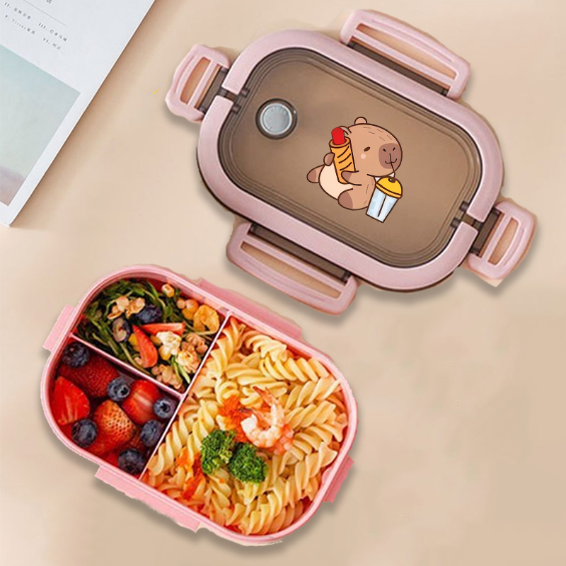 Capybara Bento Lunch Box Anime - Kitchen Gadgets Plus 评论和价格