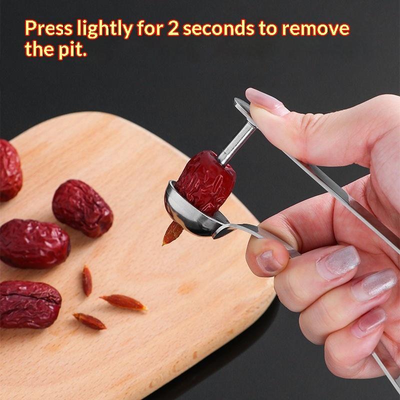 Stainless Steel Date Pitter To - Kitchen Gadgets Tools 评论和价格