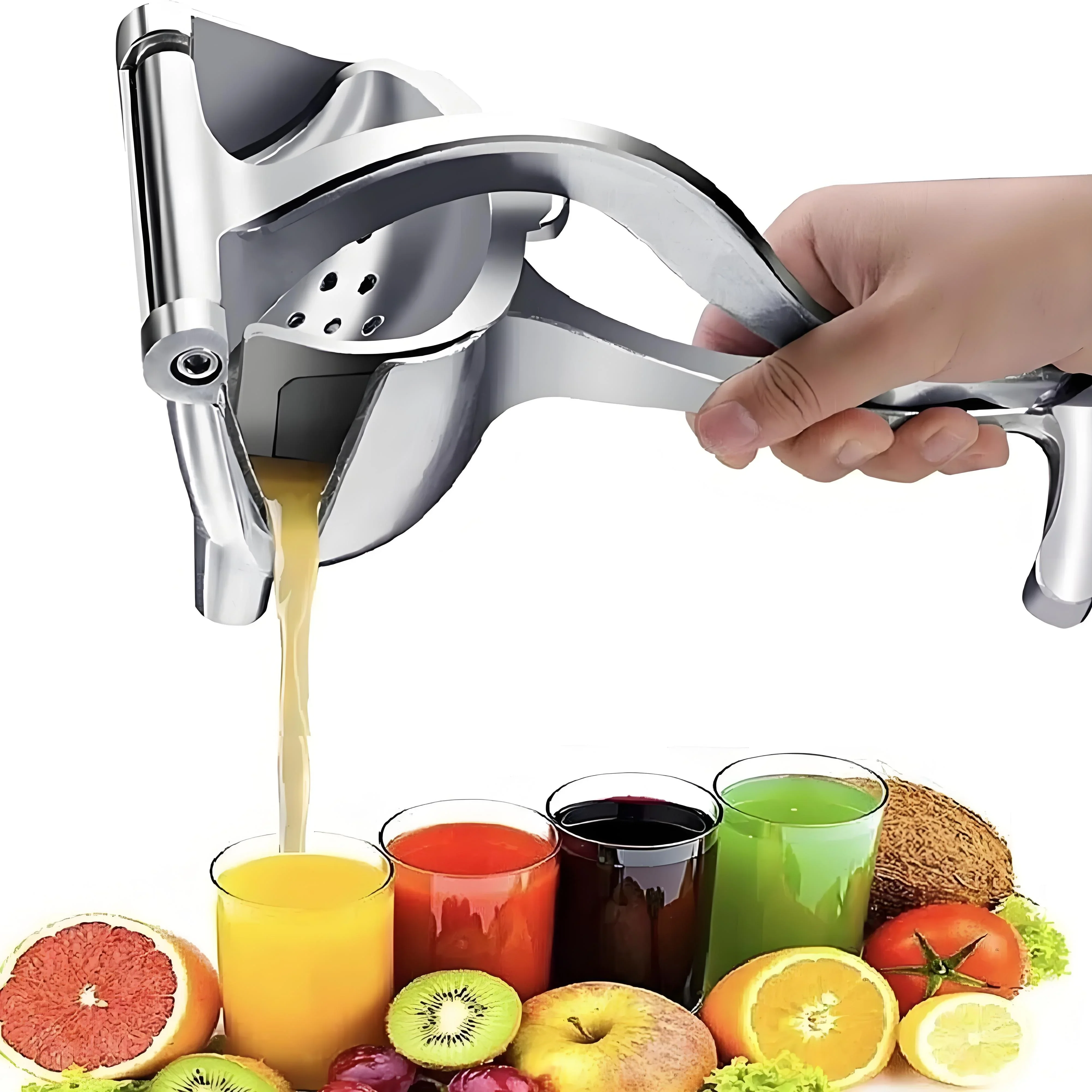 3-in-1 Heavy-Duty Manual Lemon - Citrus Lemon Squeezer 评论和价格