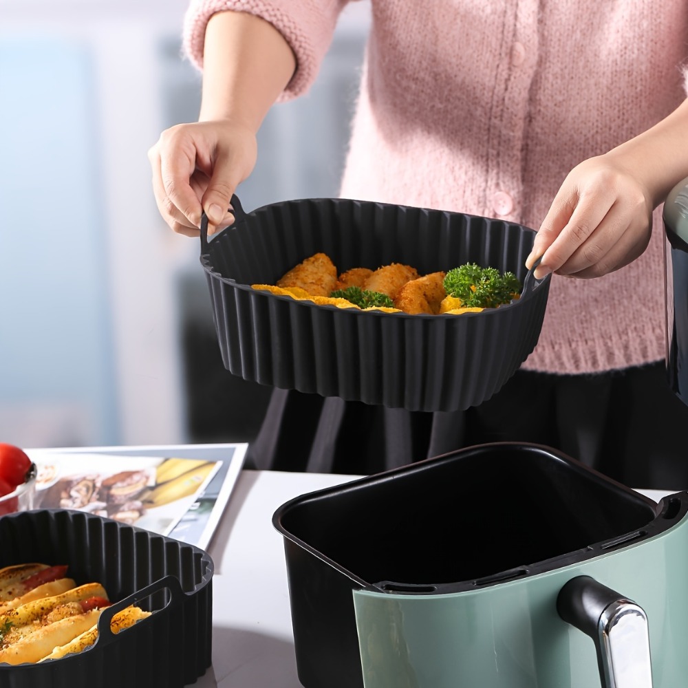 Air Fryer Silicone Liners Squa - Silicone Steamer Basket 评论和价格
