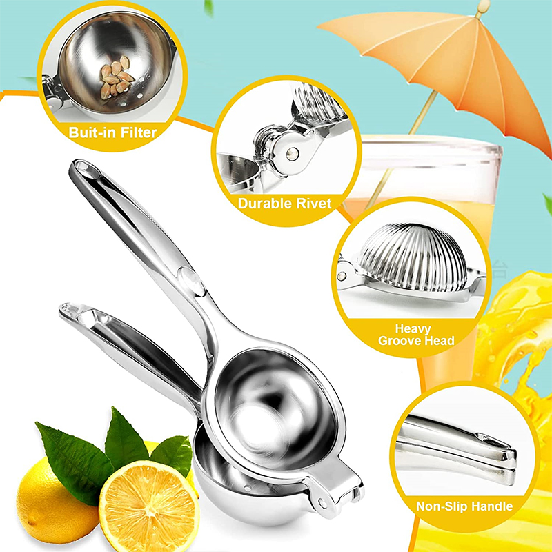 Manual Lemon Squeezer Zinc All - Citrus Lemon Squeezer 评论和价格