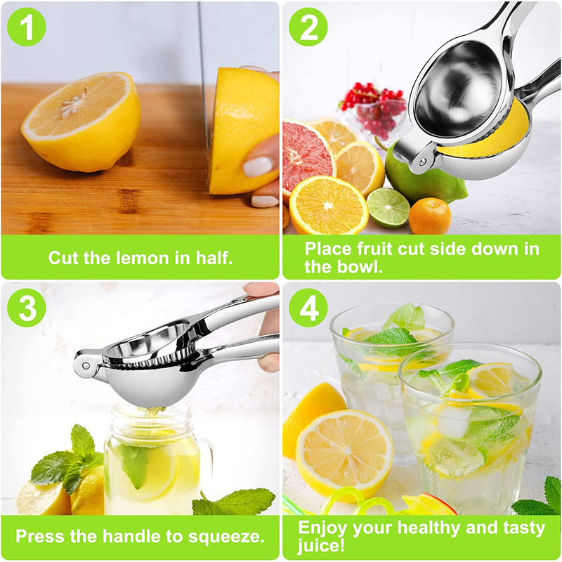Manual Lemon Squeezer Zinc All - Citrus Lemon Squeezer 评论和价格